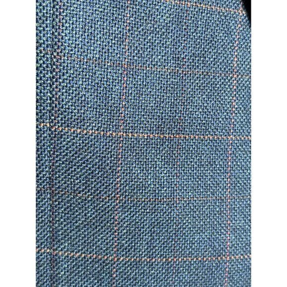 Ermenegildo Zegna Blue Wool Cashmere Taglio Escusivo Blazer Luxury‎ Jacket Sz 50 - Picture 7 of 14